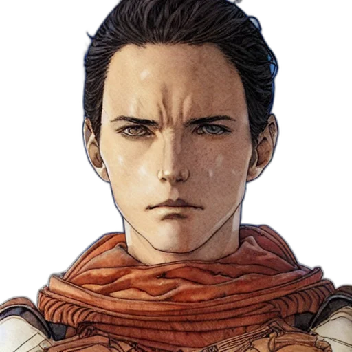 face, mask, staff, dragon, comic book art, concept art, fantasy art, pixel art transparent PNG cut-out