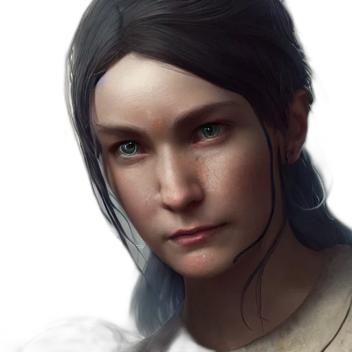 face, staff, dragon, jewelry, fantasy art, photorealistic, concept art, 3d render transparent PNG cut-out