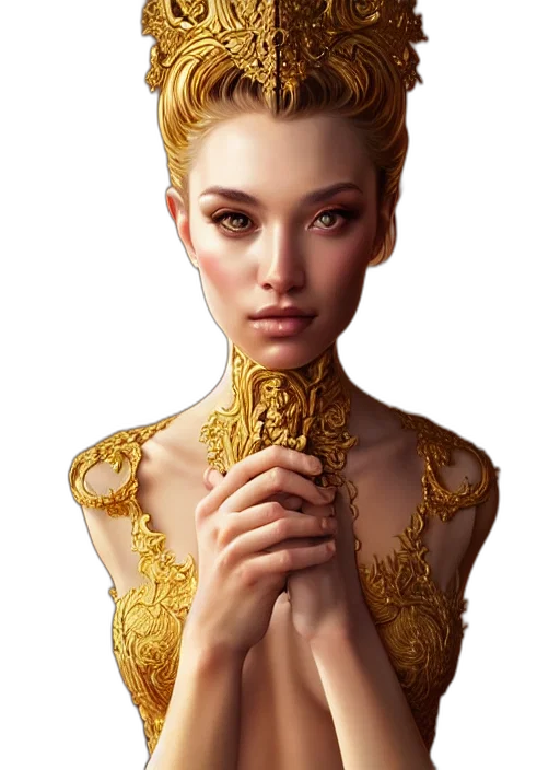 jewelry, crown, dress, face transparent PNG cut-out