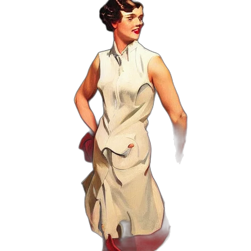 dress, staff, jacket, concept art, photorealistic, 3d render, cartoon, earth tones transparent PNG cut-out