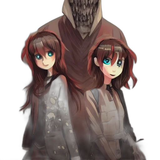 creature, mask, dragon, jacket, concept art, fantasy art, anime, pixel art transparent PNG cut-out
