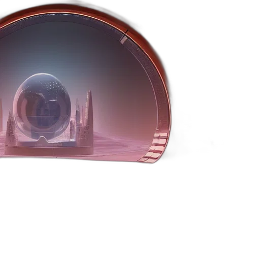 car, robot, mask, weapon, concept art, 3d render, cyberpunk, vaporwave transparent PNG cut-out