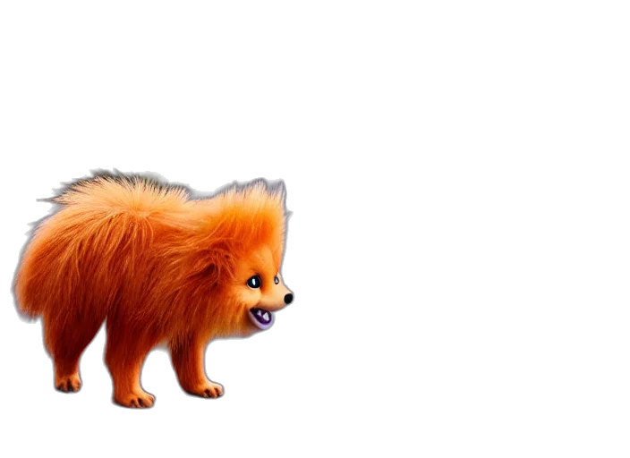 animal, creature, hair, staff transparent PNG cut-out