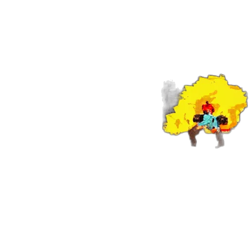 flower, creature, weapon, animal, pixel art, concept art, 3d render, anime transparent PNG cut-out