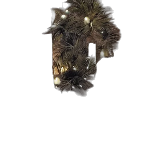hair, crown, staff, mask, 3d render, photorealistic, fantasy art, concept art transparent PNG cut-out