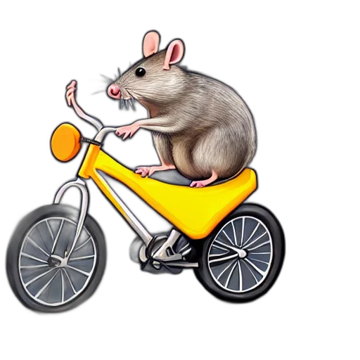 animal, car, concept art, photorealistic transparent PNG cut-out