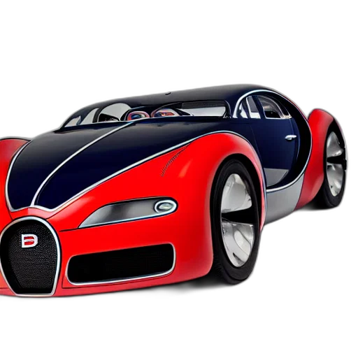 car, weapon, 3d render, concept art, photorealistic, cartoon, futuristic, bugatti transparent PNG cut-out