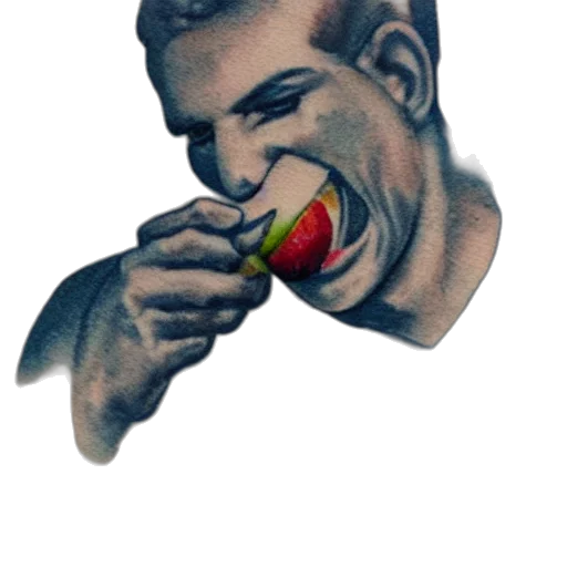 food, face, mask, weapon, watercolor, photorealistic, concept art, pixel art transparent PNG cut-out