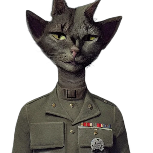 staff, animal, jacket, hat transparent PNG cut-out
