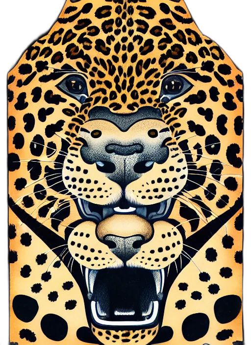 animal, mask, face, comic book art transparent PNG cut-out