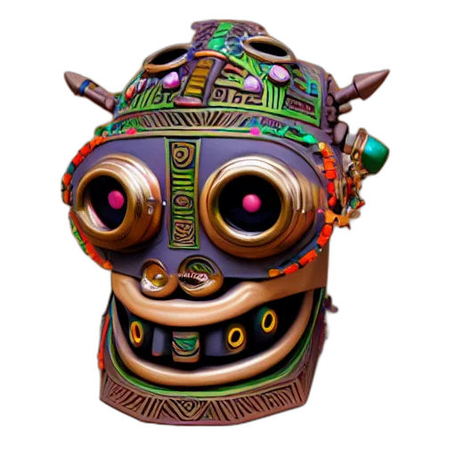 mask, robot, face, staff transparent PNG cut-out