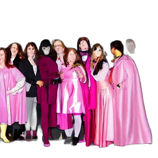 staff, people, wearing, light transparent PNG cut-out