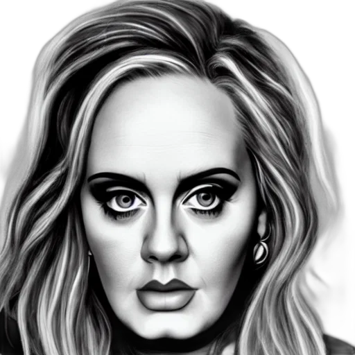 face, photorealistic, cartoon, pencil sketch transparent PNG cut-out