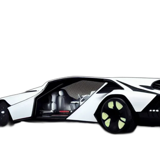 car, concept art, 3d render, photorealistic transparent PNG cut-out