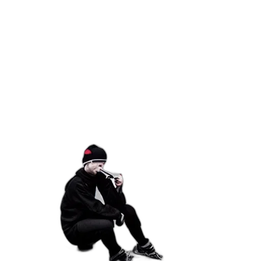 jacket, hat, creature, shoes transparent PNG cut-out
