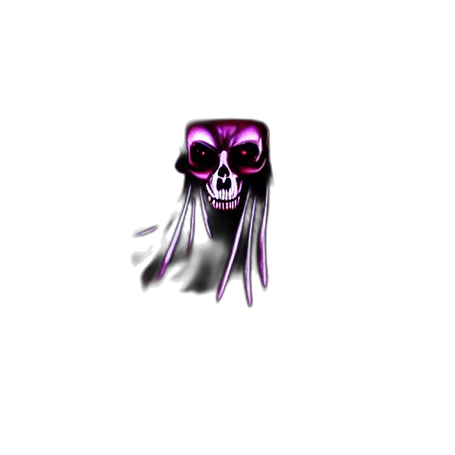 mask, hair, face, creature, vaporwave, pixel art, 3d render, concept art transparent PNG cut-out