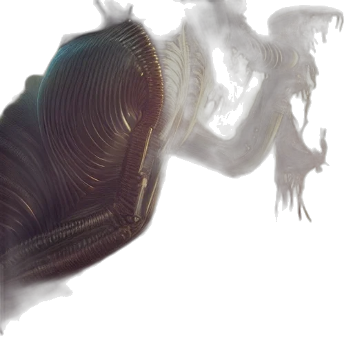dragon, creature, hair, mask transparent PNG cut-out