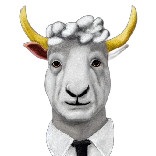 animal, mask, face, staff, 3d render, concept art, photorealistic, fantasy art transparent PNG cut-out