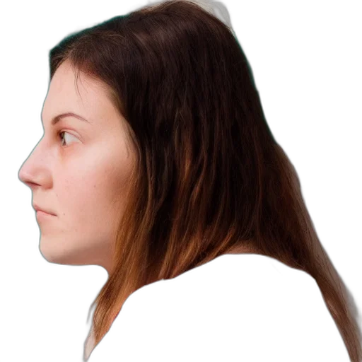 face, hat, hair, staff transparent PNG cut-out