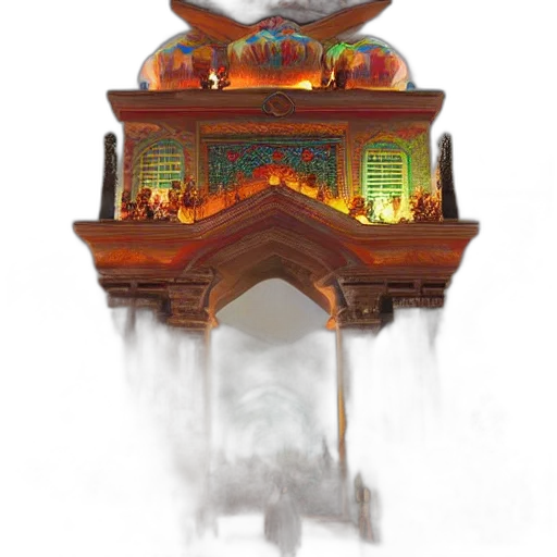 crown, building, furniture, mask transparent PNG cut-out