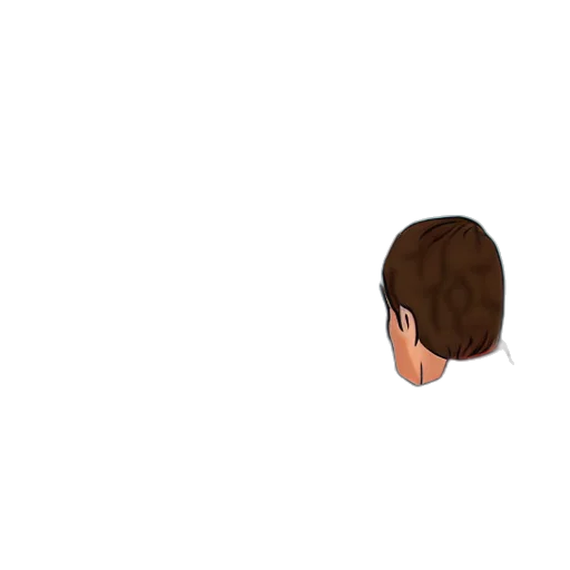 hair, face, hat, mask transparent PNG cut-out