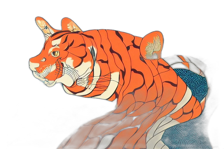 animal, creature, dragon, mask transparent PNG cut-out