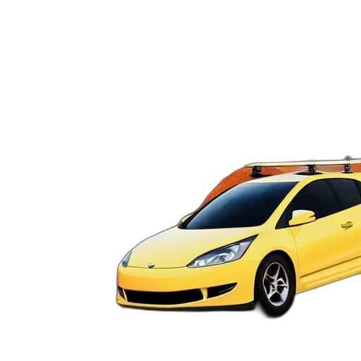 car, 3d render, concept art, photorealistic, cartoon, which, looks, like transparent PNG cut-out