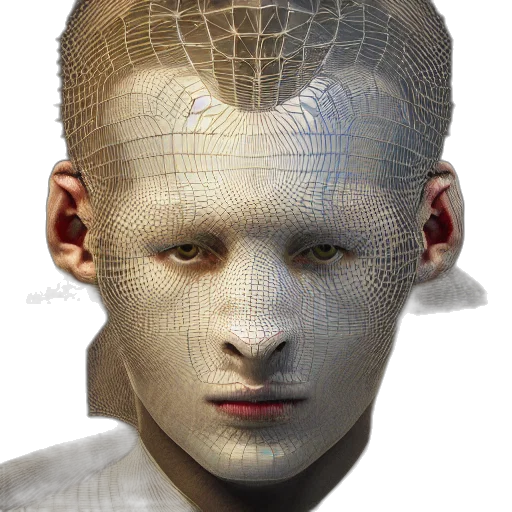 mask, face, robot, creature transparent PNG cut-out
