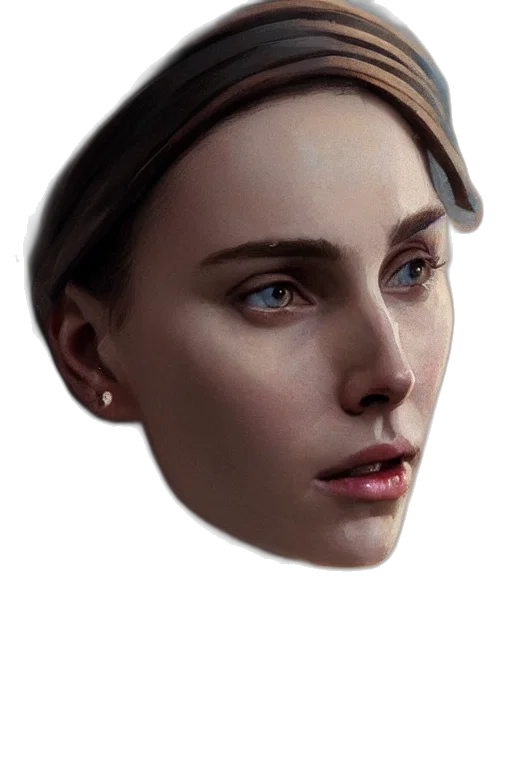 face, mask, crown, jewelry transparent PNG cut-out