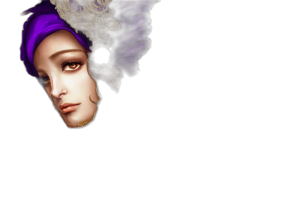 crown, hat, mask, face transparent PNG cut-out