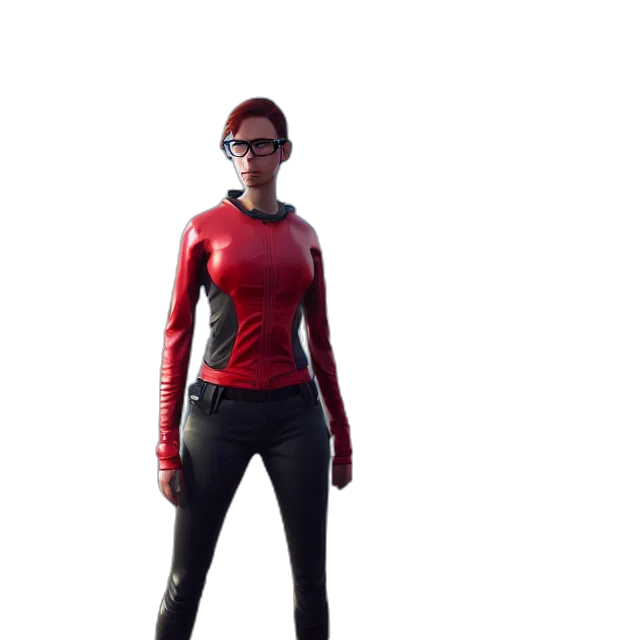 jacket, staff, weapon, mask transparent PNG cut-out