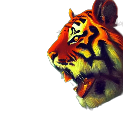 animal, creature, crown, face, photorealistic, 3d render, watercolor, concept art transparent PNG cut-out