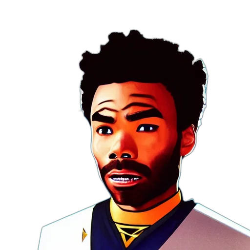 face, jacket, staff, cartoon transparent PNG cut-out