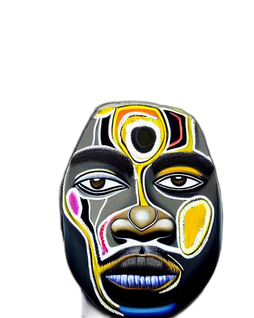 mask, face, jewelry, photorealistic transparent PNG cut-out