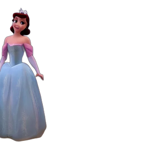 dress, crown, 3d render, concept art transparent PNG cut-out