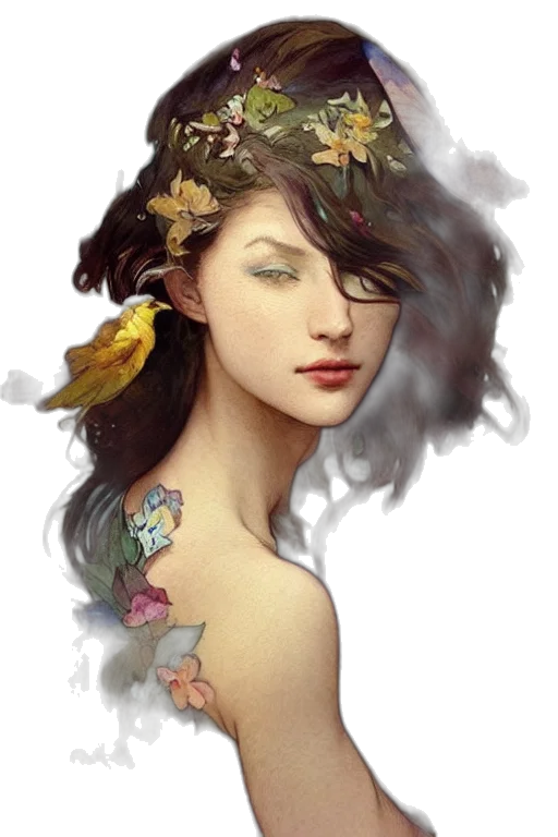 jewelry, crown, dress, face transparent PNG cut-out