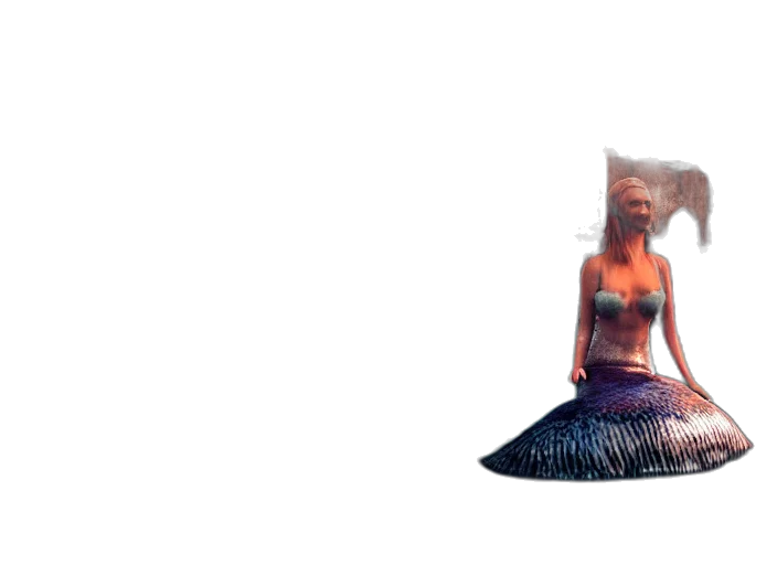 dress, umbrella, creature, hair, 3d render, concept art, fantasy art, pixel art transparent PNG cut-out