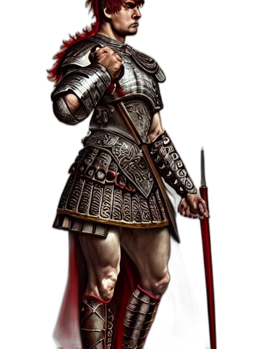 staff, sword, weapon, fantasy art, concept art, photorealistic, 3d render, red transparent PNG cut-out