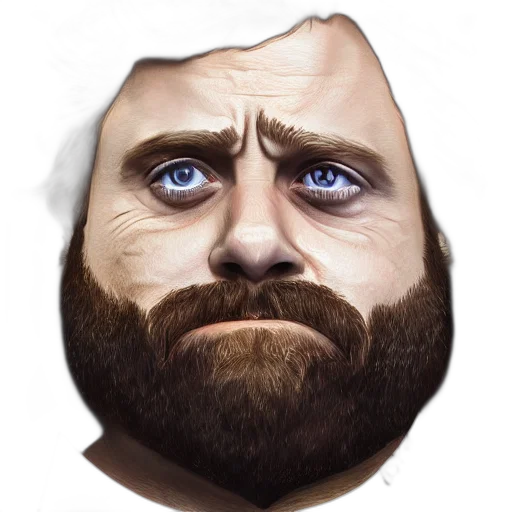 face, mask, creature, hair transparent PNG cut-out