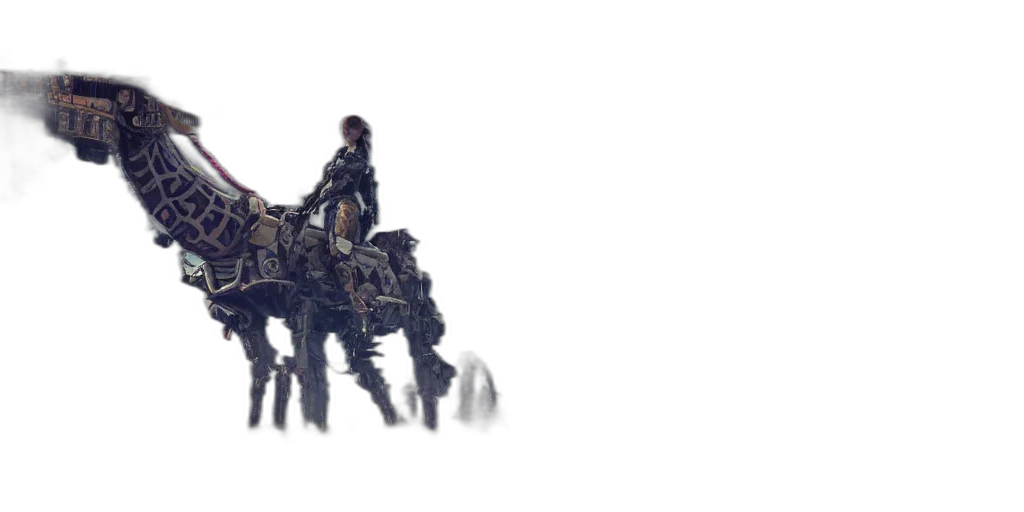 robot, weapon, animal, concept art, pixel art, 3d render, fantasy art, intricate transparent PNG cut-out