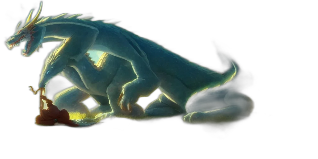 dragon, creature, animal, concept art transparent PNG cut-out
