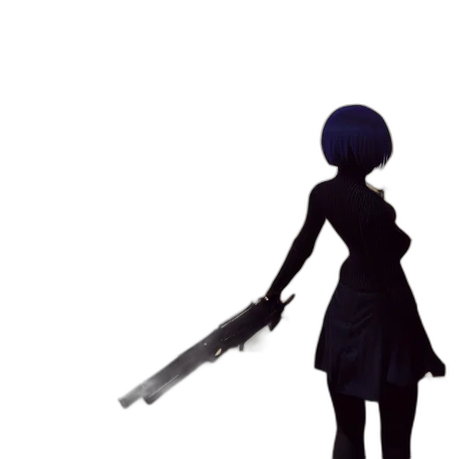weapon, staff, sword, dress transparent PNG cut-out