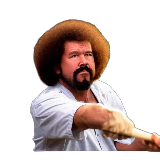 staff, hat, hair, weapon transparent PNG cut-out