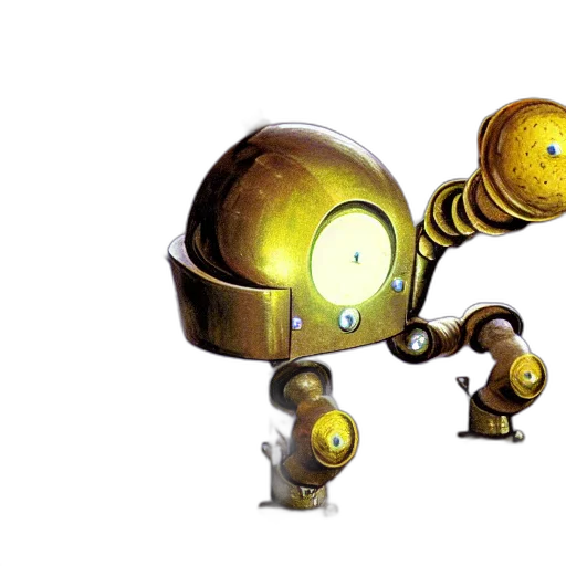 robot, weapon, staff, concept art transparent PNG cut-out