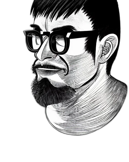 face, staff, creature, mask, cartoon, comic book art, pencil sketch, concept art transparent PNG cut-out