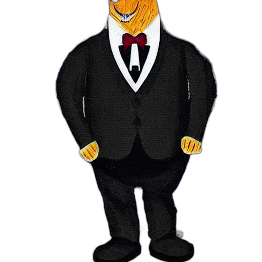 staff, animal, jacket, cartoon transparent PNG cut-out