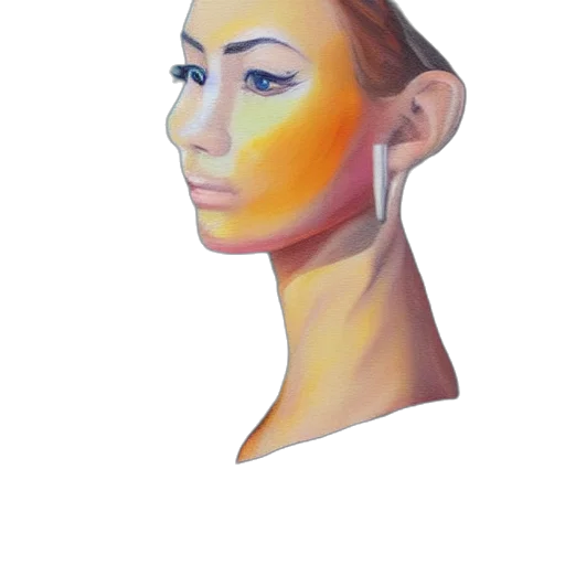 face, mask, crown, robot, photorealistic, watercolor, 3d render, oil painting transparent PNG cut-out
