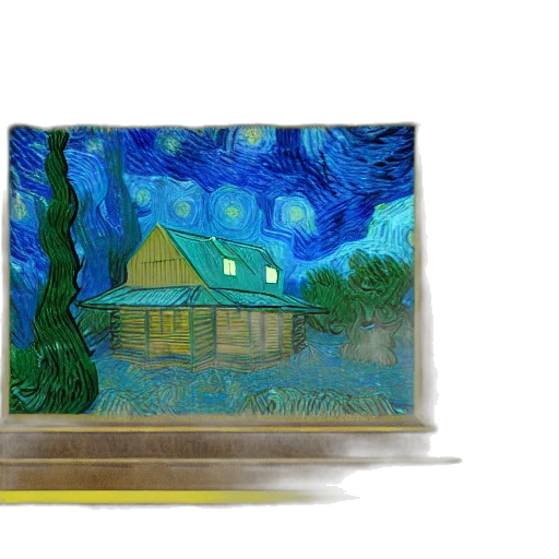 building, oil painting, concept art, watercolor, photorealistic, night, underwater, rain transparent PNG cut-out