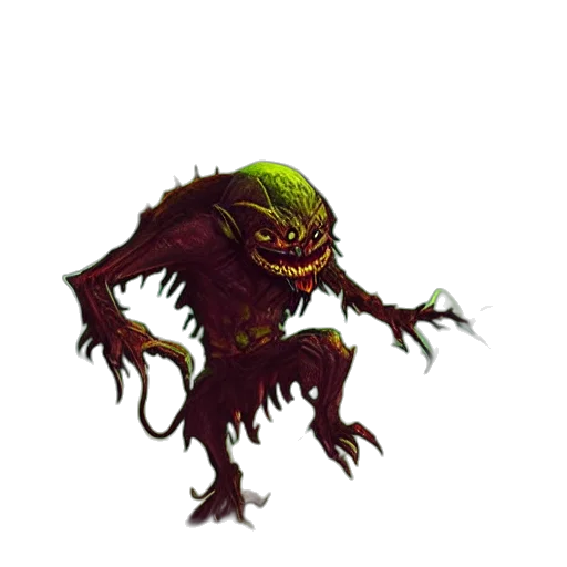 creature, dragon, staff, animal transparent PNG cut-out