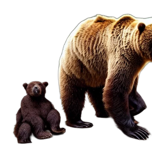 animal, concept art, photorealistic, 3d render transparent PNG cut-out